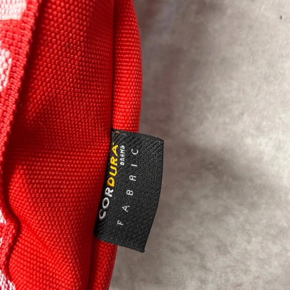 Supreme Shoulder Bag Red Cordura Logo Crossbody SS18 Streetwear